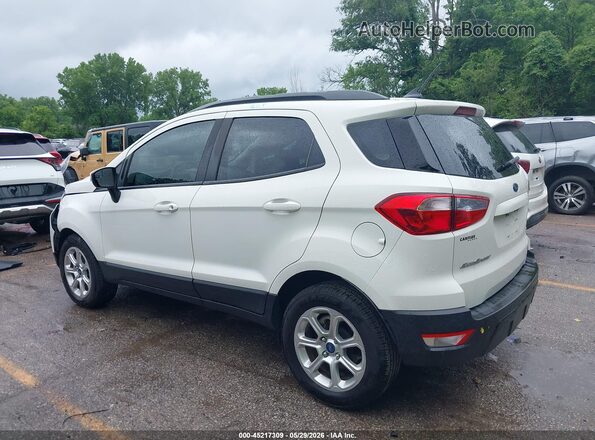 MAJ3P1TE8JC206775 2018 FORD ECOSPORT White Սալոնի 360 աստիճան տեսք