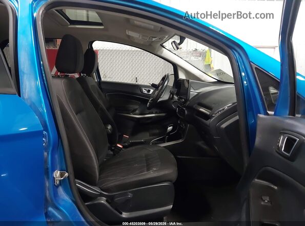 MAJ3P1TE8JC234916 2018 FORD ECOSPORT Blue Սալոնի դիմացի տեսք