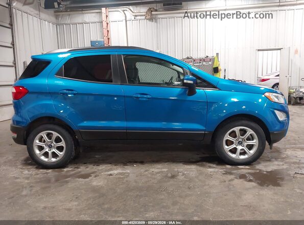 MAJ3P1TE8JC234916 2018 FORD ECOSPORT Blue Սալոնի հետևի տեսք