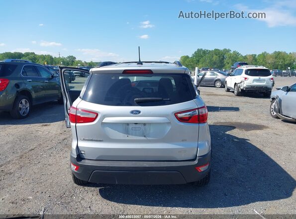 MAJ3P1TEXJC217809 2018 FORD ECOSPORT Silver 