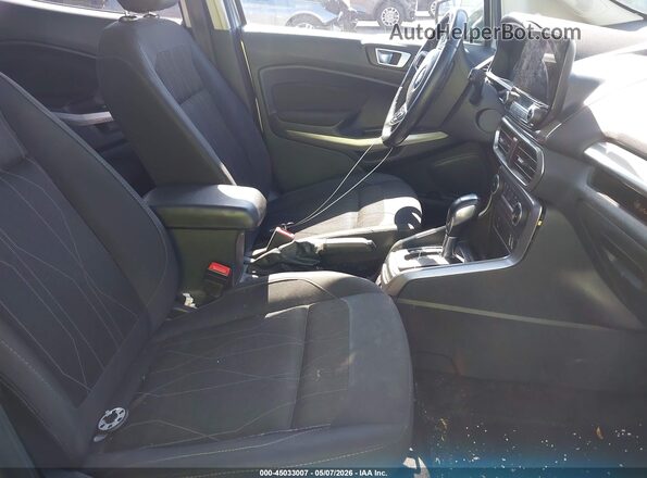 MAJ3P1TEXJC217809 2018 FORD ECOSPORT Silver Vista interior delantera