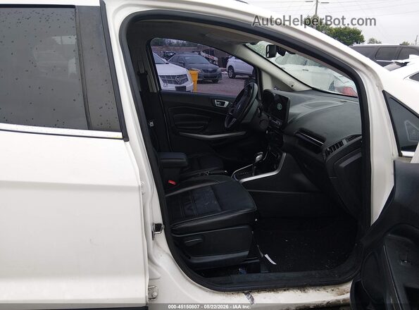 MAJ3P1VE4JC212408 2018 FORD ECOSPORT White Սալոնի դիմացի տեսք