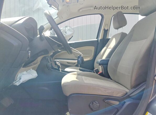 MAJ3S2FE0KC266115 2019 FORD ECOSPORT Charcoal Vista interior delantera