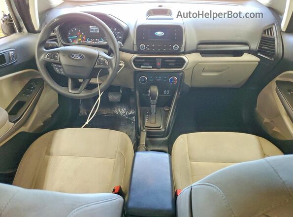 MAJ3S2FE0MC441224 2021 FORD ECOSPORT Silver Առջևի վահանակի տեսք