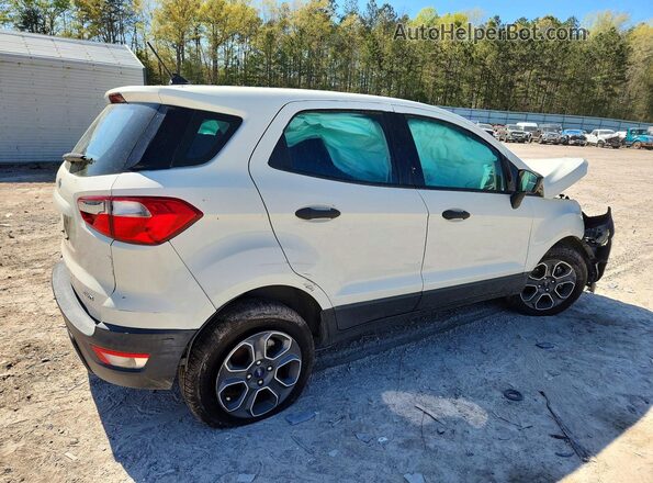 MAJ3S2FE3LC366193 2020 FORD ECOSPORT White Trasero derecho