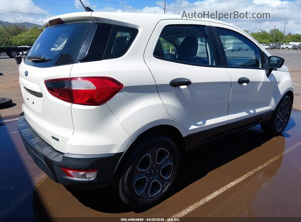 MAJ3S2FE4LC377235 2020 FORD ECOSPORT White Tył prawy