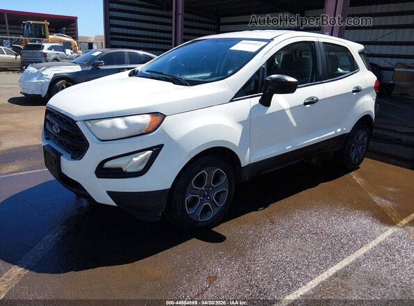 MAJ3S2FE4LC377235 2020 FORD ECOSPORT White Przód lewy