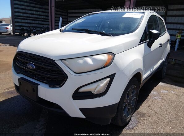 MAJ3S2FE4LC377235 2020 FORD ECOSPORT White Widok z przodu