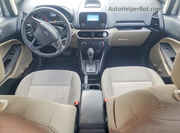 MAJ3S2FE4MC450685 2021 FORD ECOSPORT White Вид панелі приладів