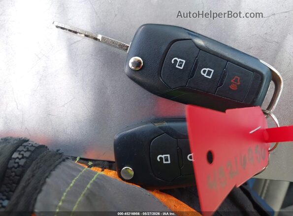 MAJ3S2FE5LC348200 2020 FORD ECOSPORT Серый Вид панели приборов