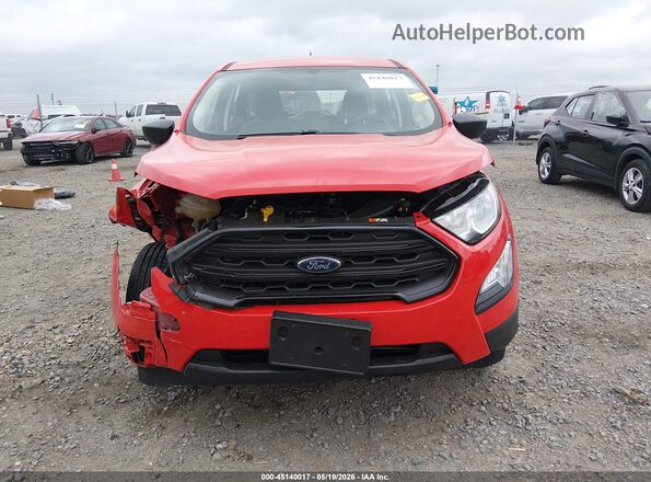 MAJ3S2FE6MC454785 2021 FORD ECOSPORT Red Вид щитка приладів