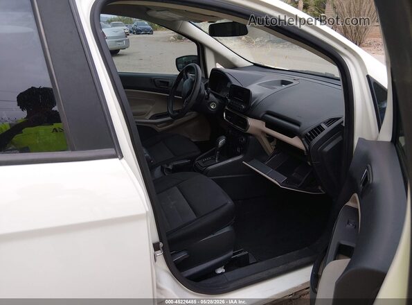 MAJ3S2FE9KC290770 2019 FORD ECOSPORT White Front interior view