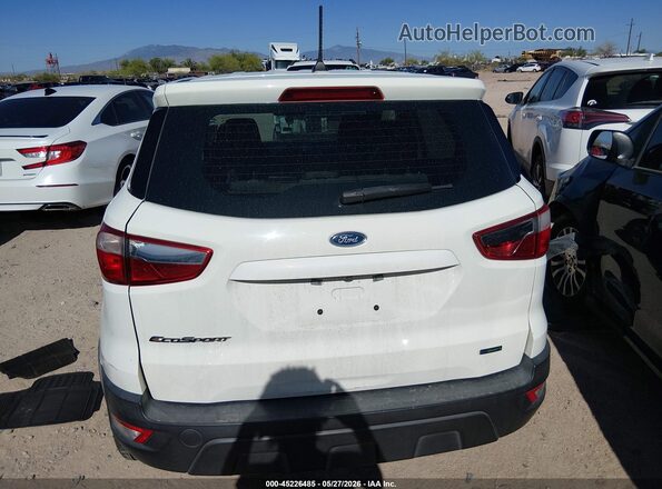 MAJ3S2FE9KC290770 2019 FORD ECOSPORT White 