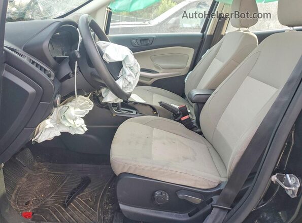 MAJ3S2FEXLC353442 2020 FORD ECOSPORT Черный Вид салона спереди