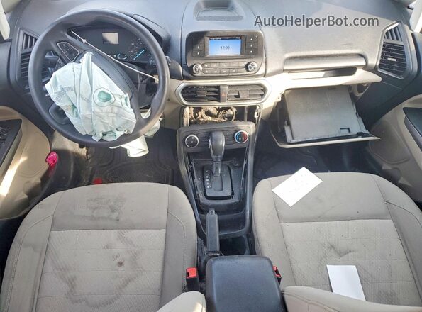 MAJ3S2FEXLC353442 2020 FORD ECOSPORT Черный Вид панели приборов