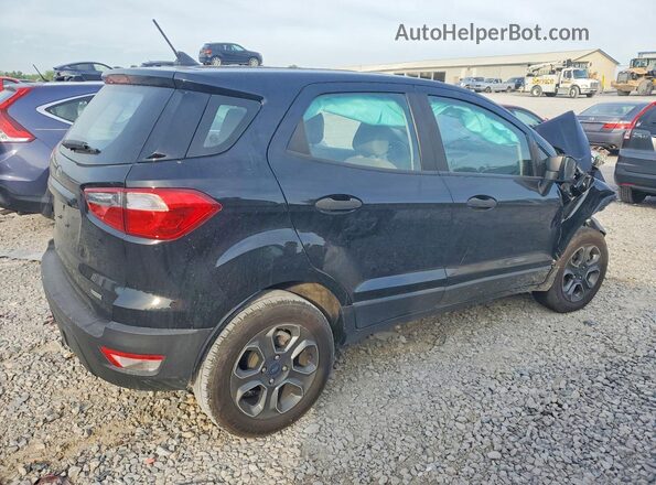 MAJ3S2FEXLC353442 2020 FORD ECOSPORT Черный Задняя правая четверть