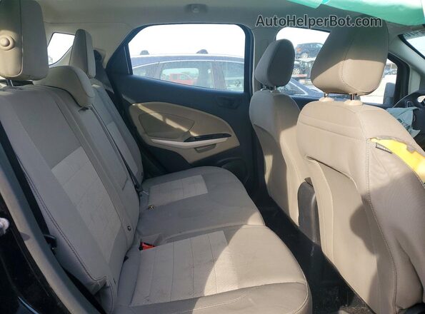 MAJ3S2FEXLC353442 2020 FORD ECOSPORT Черный Вид задней части салона