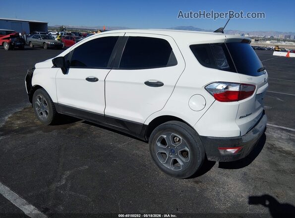 MAJ3S2FEXLC383735 2020 FORD ECOSPORT White Задня ліва чверть