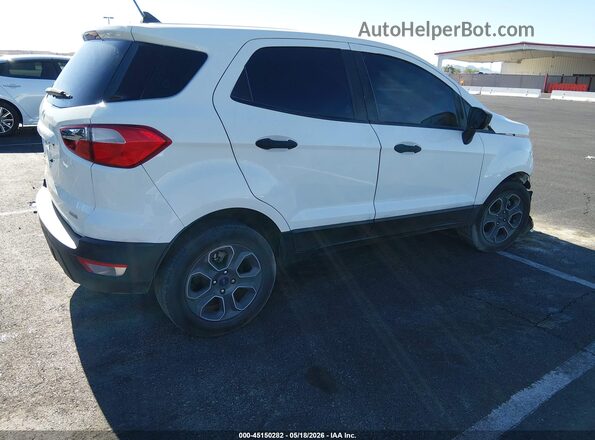 MAJ3S2FEXLC383735 2020 FORD ECOSPORT White Задня права чверть
