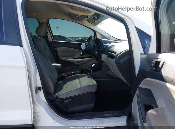 MAJ3S2FEXLC383735 2020 FORD ECOSPORT White Вид салону спереду