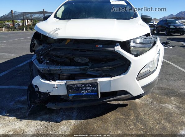 MAJ3S2FEXLC383735 2020 FORD ECOSPORT White Вид спереду