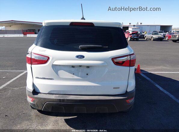 MAJ3S2FEXLC383735 2020 FORD ECOSPORT White 