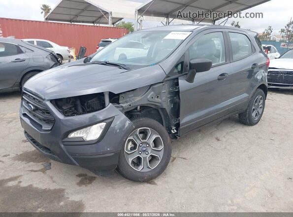 MAJ3S2FEXMC407565 2021 FORD ECOSPORT Gray წინა მარცხენა ხედი სამი მეოთხედიდან