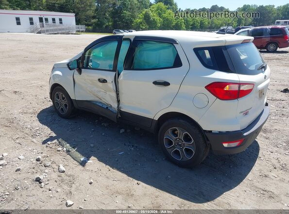 MAJ3S2FEXMC438850 2021 FORD ECOSPORT White Հետևի ձախ