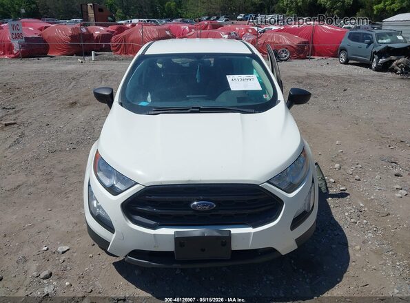 MAJ3S2FEXMC438850 2021 FORD ECOSPORT White Սարքավորումների վահանակի տեսք