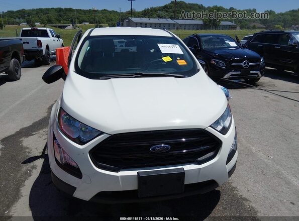 MAJ3S2FEXMC454241 2021 FORD ECOSPORT Белый 