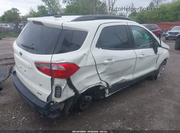 MAJ3S2GE0KC290610 2019 FORD ECOSPORT White 