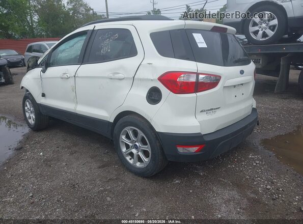 MAJ3S2GE0KC290610 2019 FORD ECOSPORT White 