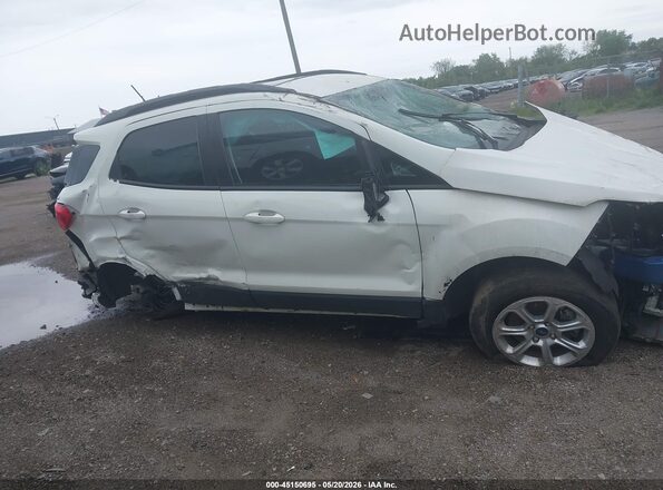 MAJ3S2GE0KC290610 2019 FORD ECOSPORT White 