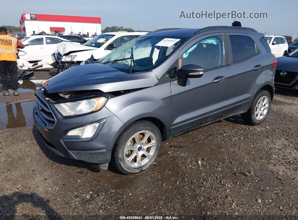 MAJ3S2GE0LC321047 2020 FORD ECOSPORT Gray Vista tres cuartos delantera izquierda