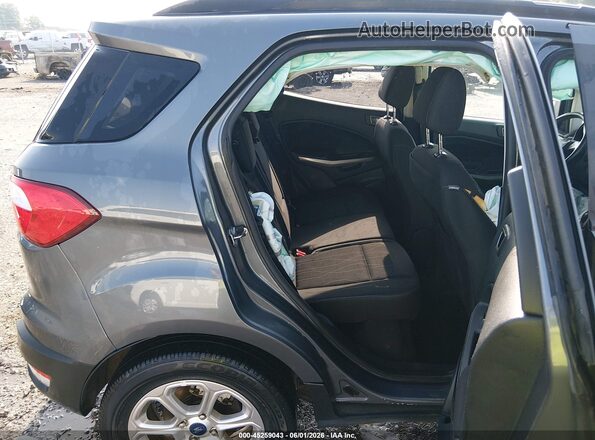 MAJ3S2GE0LC321047 2020 FORD ECOSPORT Gray Vista de la etiqueta del VIN