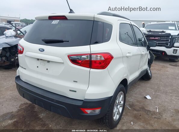 MAJ3S2GE0LC330525 2020 FORD ECOSPORT White უკანა მარჯვენა