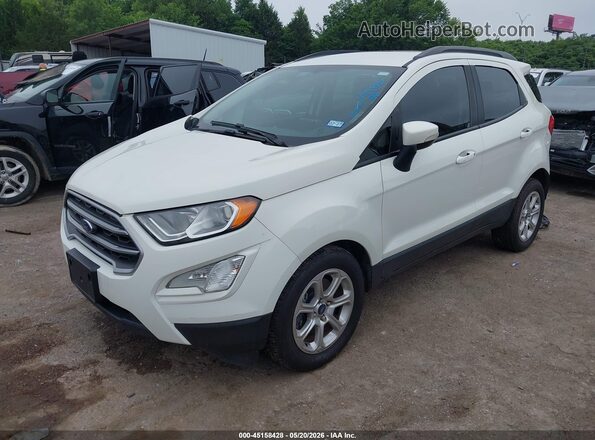 MAJ3S2GE0LC330525 2020 FORD ECOSPORT White წინა მარცხენა ხედი სამი მეოთხედიდან