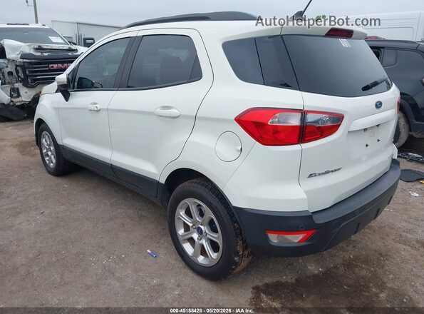MAJ3S2GE0LC330525 2020 FORD ECOSPORT White უკანა მარცხენა