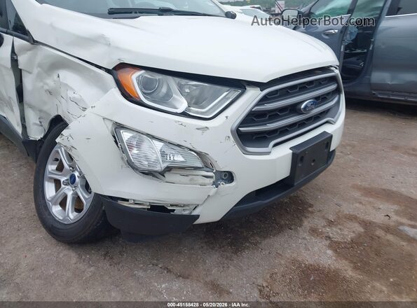 MAJ3S2GE0LC330525 2020 FORD ECOSPORT White წინა ხედი
