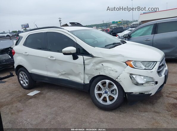 MAJ3S2GE0LC330525 2020 FORD ECOSPORT White უკანა სალონის ხედი
