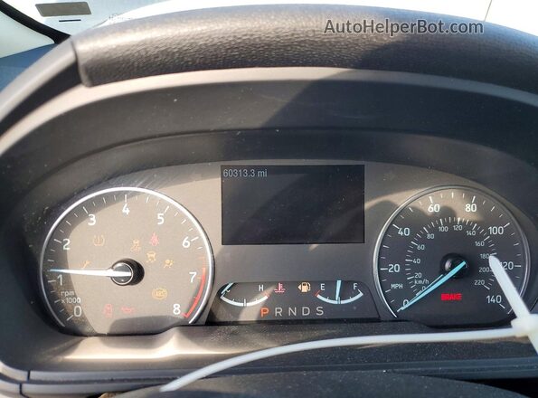 MAJ3S2GE1MC425984 2021 FORD ECOSPORT Gray Widok zestawu wskaźników