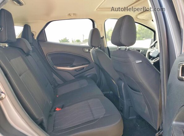 MAJ3S2GE1MC425984 2021 FORD ECOSPORT Gray Widok wnętrza z tyłu