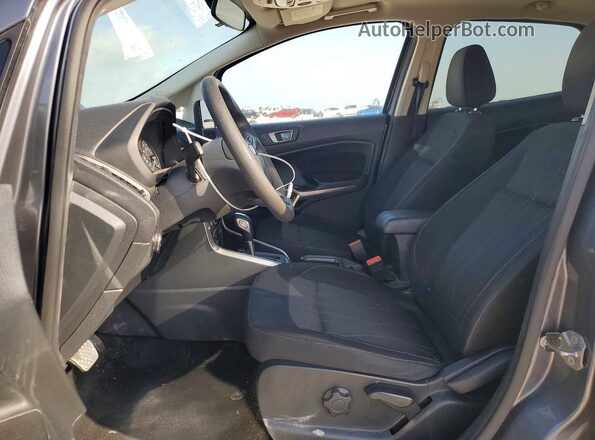 MAJ3S2GE1MC425984 2021 FORD ECOSPORT Gray Widok wnętrza z przodu