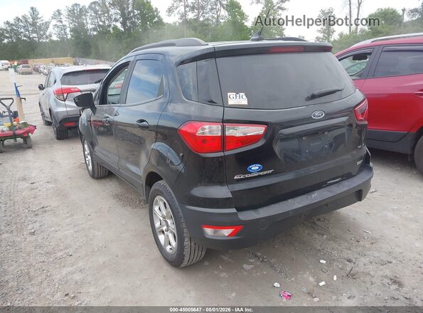 MAJ3S2GE2KC281844 2019 FORD ECOSPORT Black Trasero izquierdo