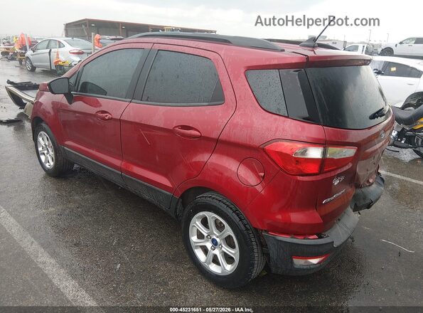 MAJ3S2GE2LC365888 2020 FORD ECOSPORT Maroon უკანა მარცხენა