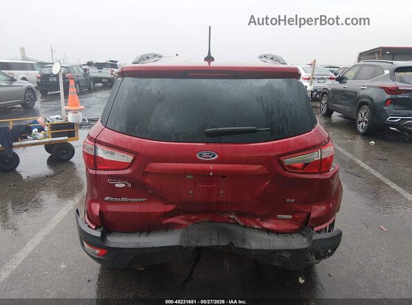 MAJ3S2GE2LC365888 2020 FORD ECOSPORT Maroon 