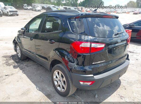 MAJ3S2GE3MC402304 2021 FORD ECOSPORT Черный Задняя левая четверть