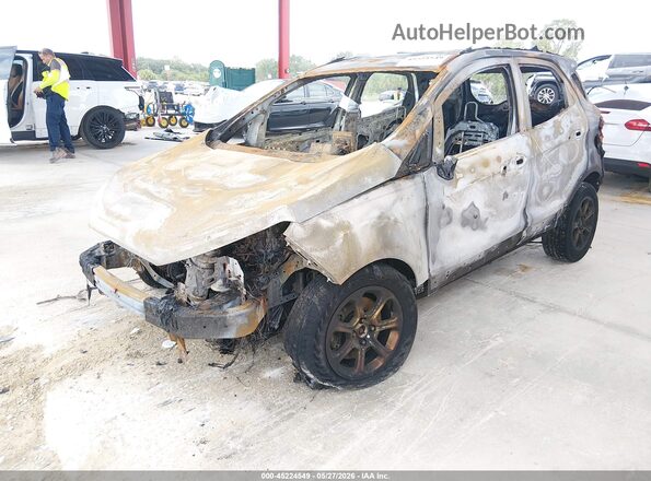MAJ3S2GE3MC450031 2021 FORD ECOSPORT Silver Առջևի ձախ երեք քառորդ տեսարան