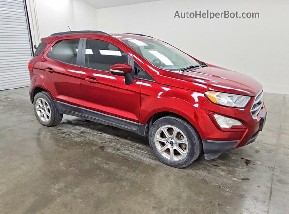 MAJ3S2GE4LC337638 2020 FORD ECOSPORT Red 