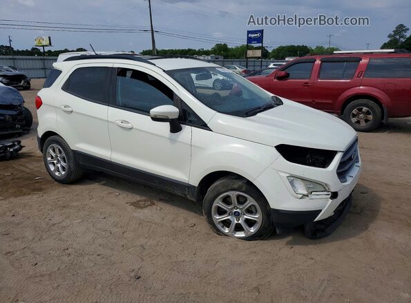 MAJ3S2GE4LC339907 2020 FORD ECOSPORT White Передня права чверть